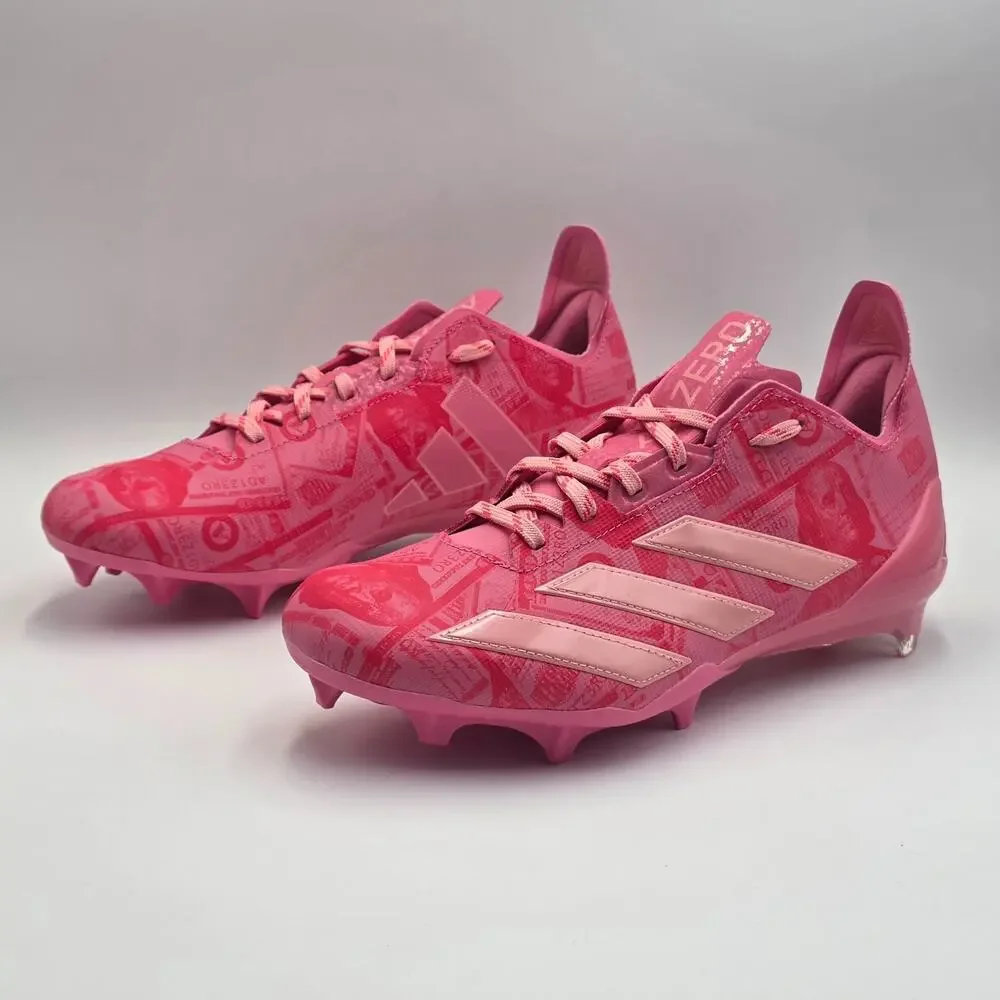 adidas Adizero Electric 2 Men's Size 8 Football Cleat JQ3979 Big Money Pink New